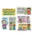 Goods Manners and Hygiene Display Set - 30 x 40cm - Per Pack - STF243