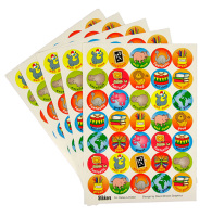 Merit & Reward Stickers - Assorted - Pack of 350 - STT28