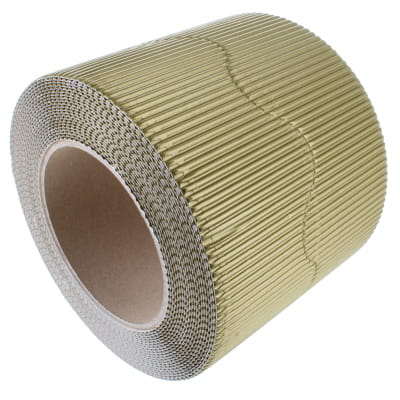 Border Rolls Corrugated Scalloped Gold 57mm x 7.5m - pack of 2