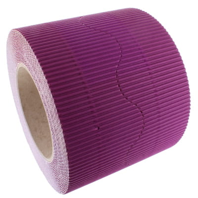 Border Rolls Corrugated Scalloped Magenta 57mm x 7.5m - pack of 2
