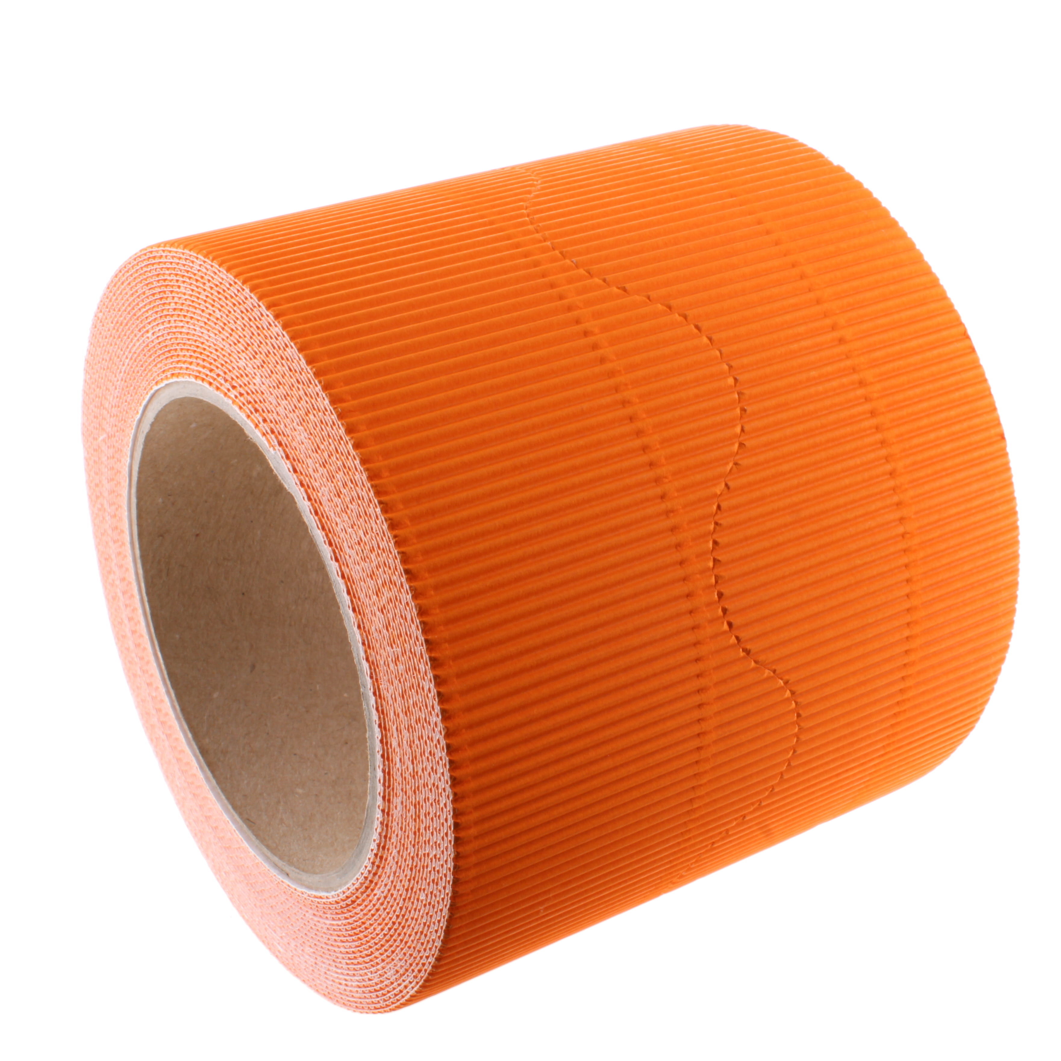 Border Rolls Corrugated Scalloped Orange 57mm x 7.5m - pack of 2