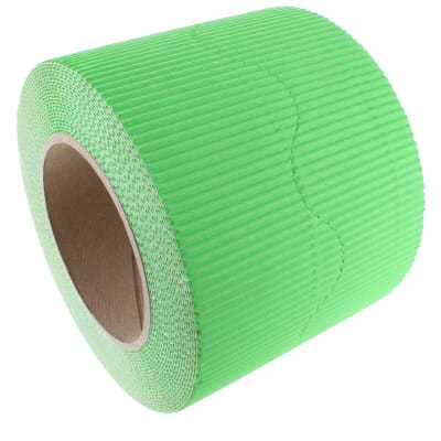 Border Rolls Corrugated Scalloped Pale Green 57mm x 7.5m - pack of 2