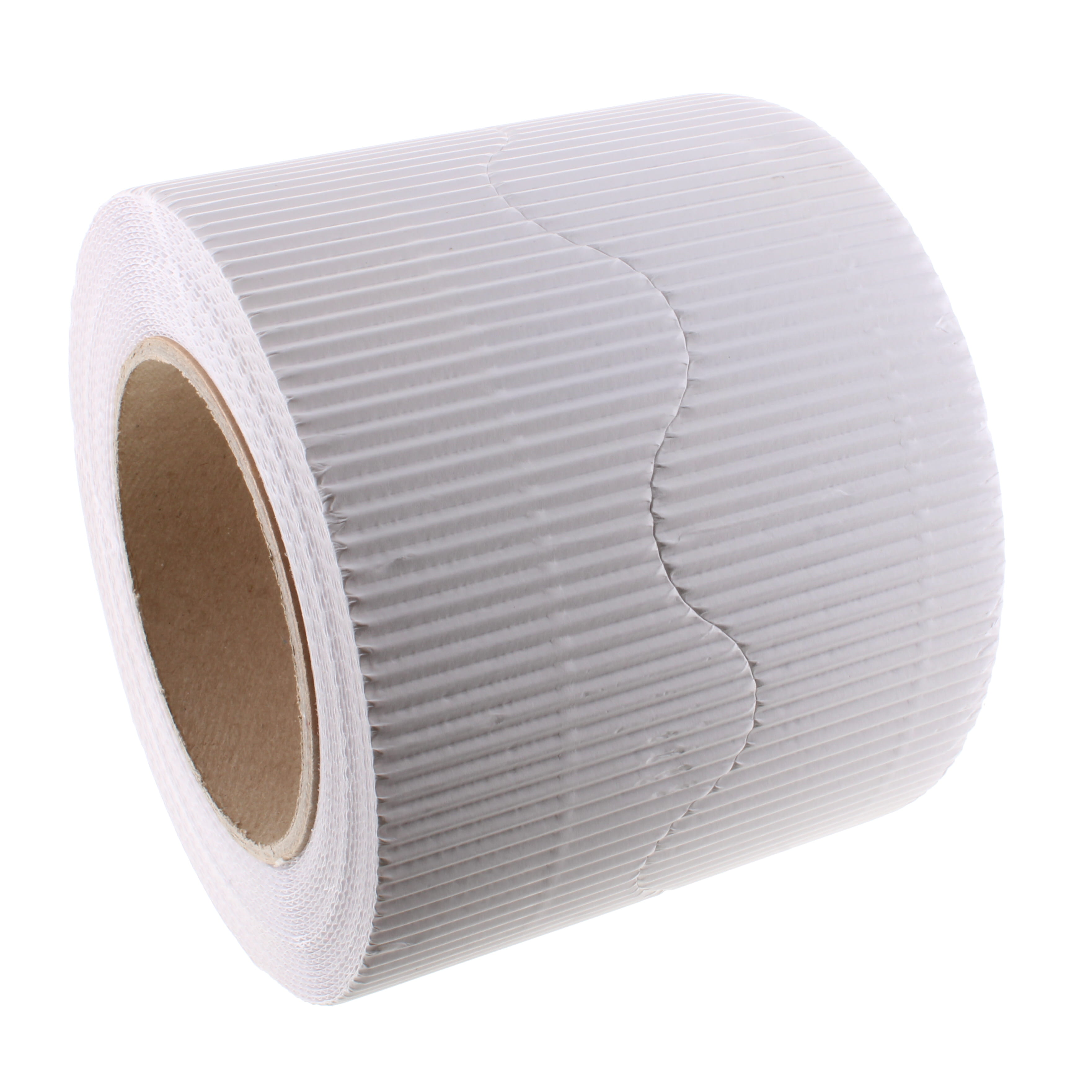 Border Rolls Corrugated Scalloped White 57mm x 7.5m - pack of 2