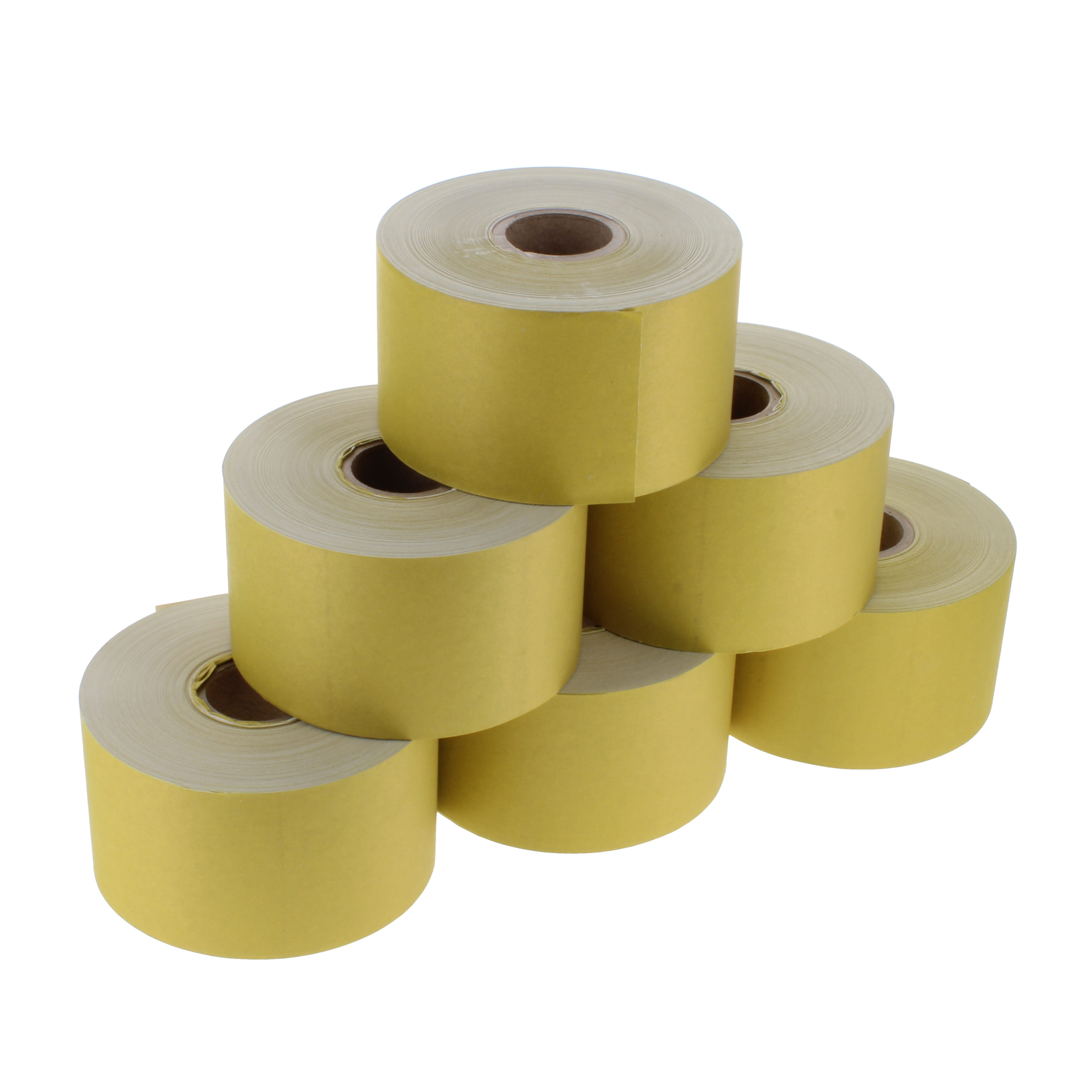 Paper Border Rolls Straight Edge Gold 48mm x 50m - pack of 6