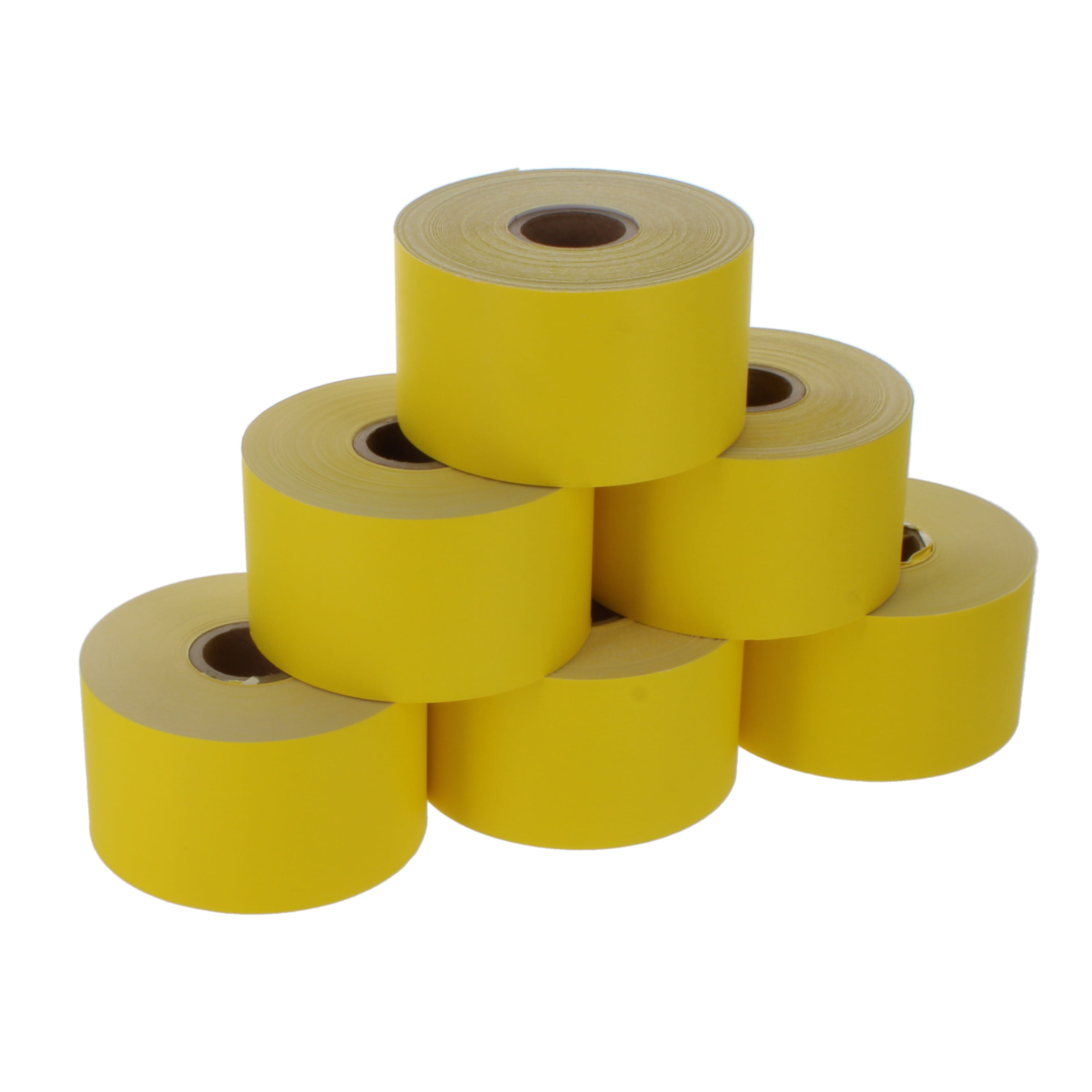 Paper Border Rolls Straight Edge Lemon 48mm x 50m - pack of 6