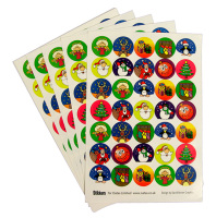 Christmas Stickers - Assorted - Pack of 420 - STT27