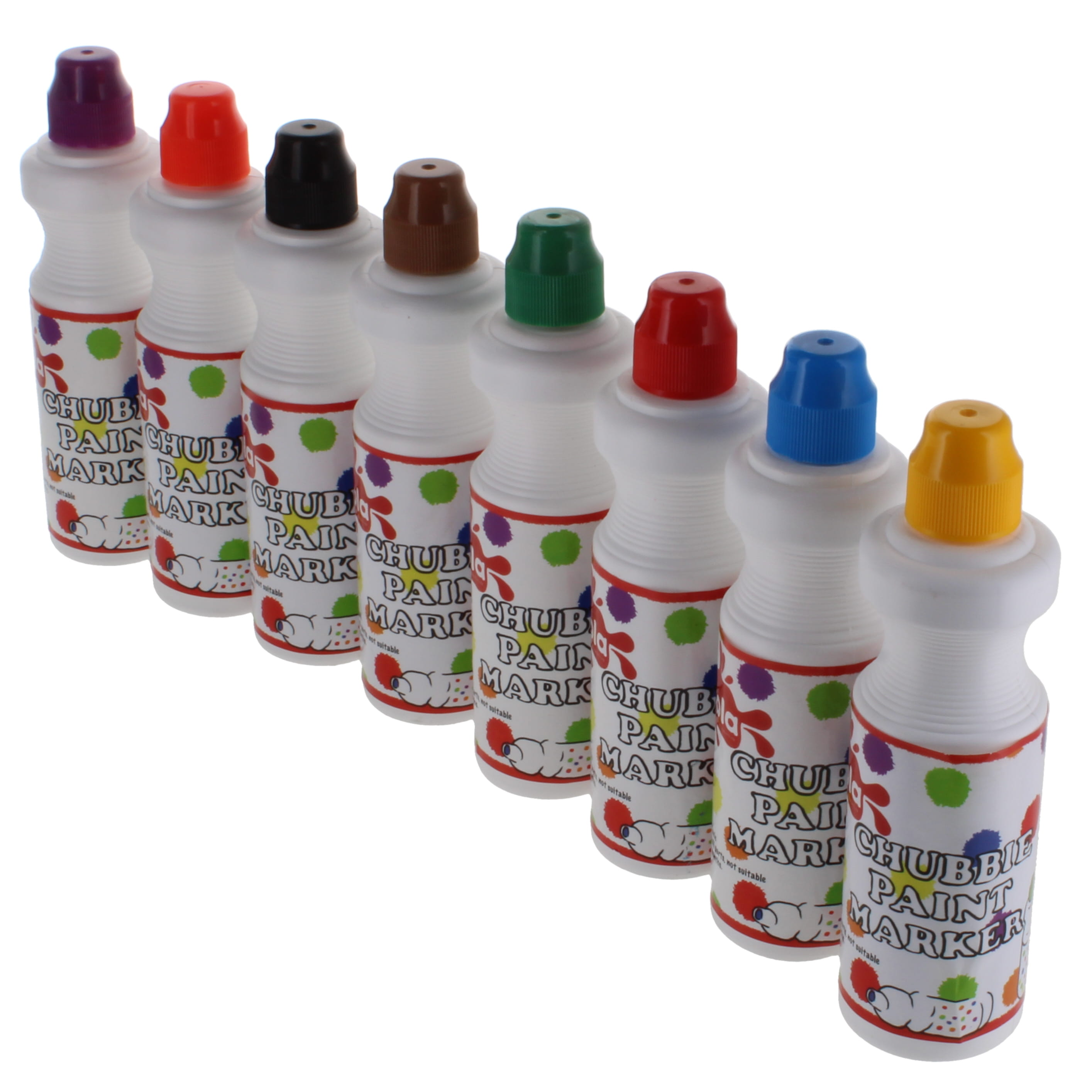 Chubbie Paint Markers Assorted - 8 x 75ml