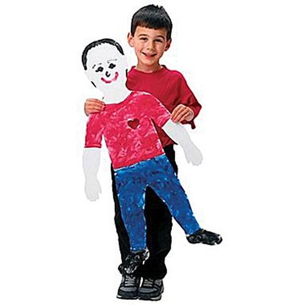 Child Size Paper People 88 x 50cm - pack of 24