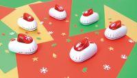 Festive Craft Punches - pack of 2 x 3 designs - STS44