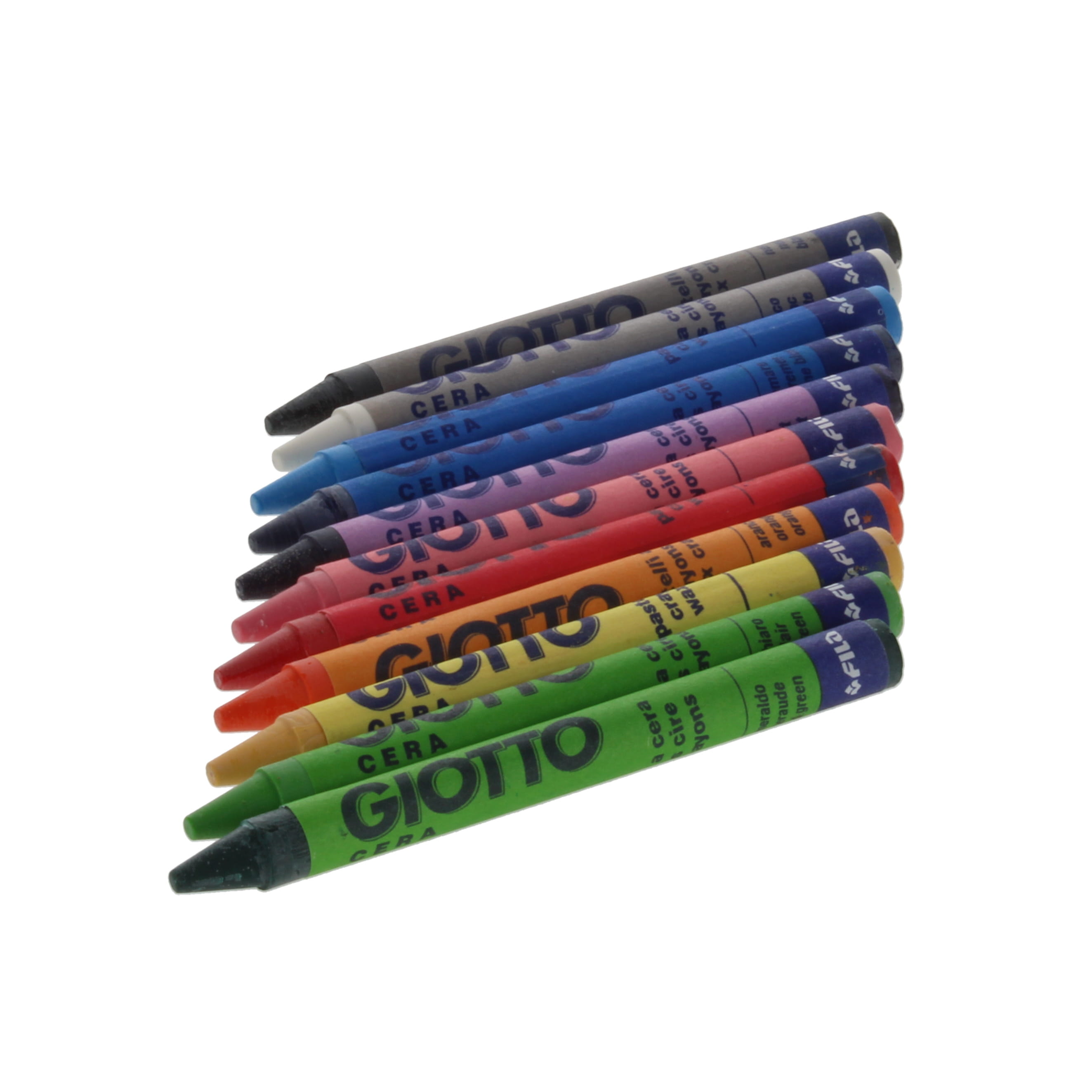 Giotto Standard Wax Crayons - pack of 12