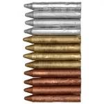 Metallic Crayons - Assorted - Pack of 48 - STJ22