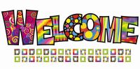 Display Pack Razzle Dazzle Welcome Classroom - STF330