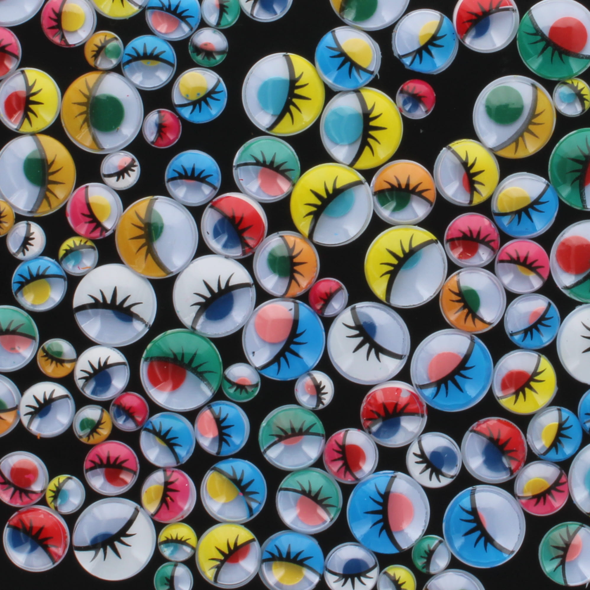 Wiggly Eyes Coloured - pack of 100 - STC91