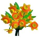 Make Your Own Foam Daffodils Kit - pack of 6 - STC102D