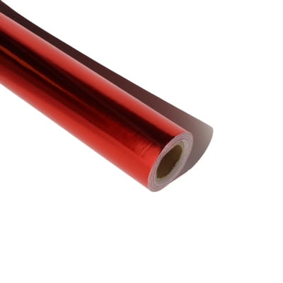 Metal Foil Rolls Red - 51cm x 10m - STF90R