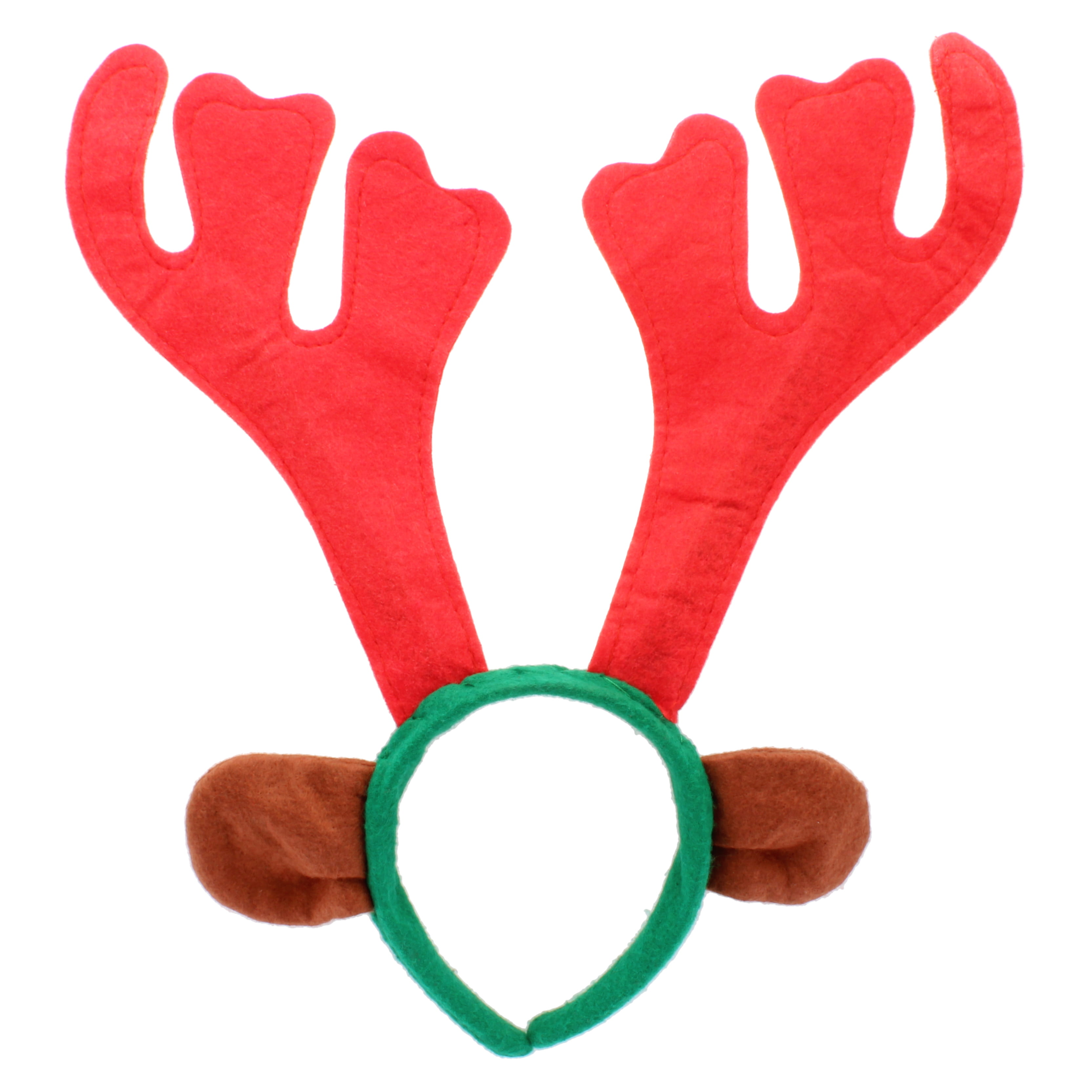 Christmas Felt Reindeer Antlers - Pack of 12 - STV54