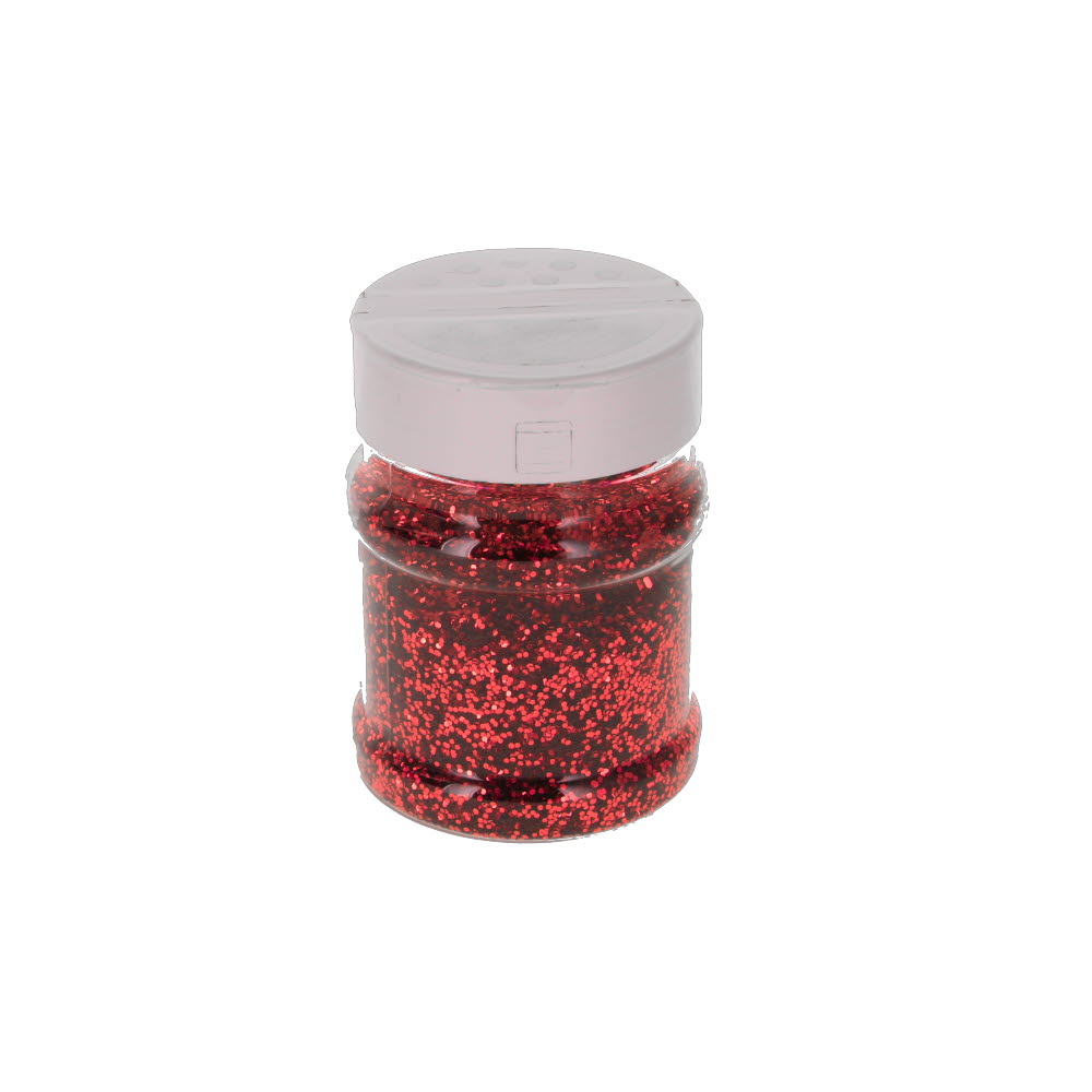 Glitter Shaker Red - 100g