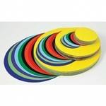 Gummed Paper Circles Assorted 15cm - pack of 100 - STF98