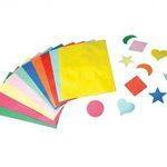 Gummed Paper Shapes Assorted - pack of 300 - STF99