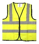 High Visibility Waistcoat - large 10-12 years - STA64