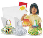 Colour-in Chinese Lanterns 23 x 28cm - pack of 30 - STZ2