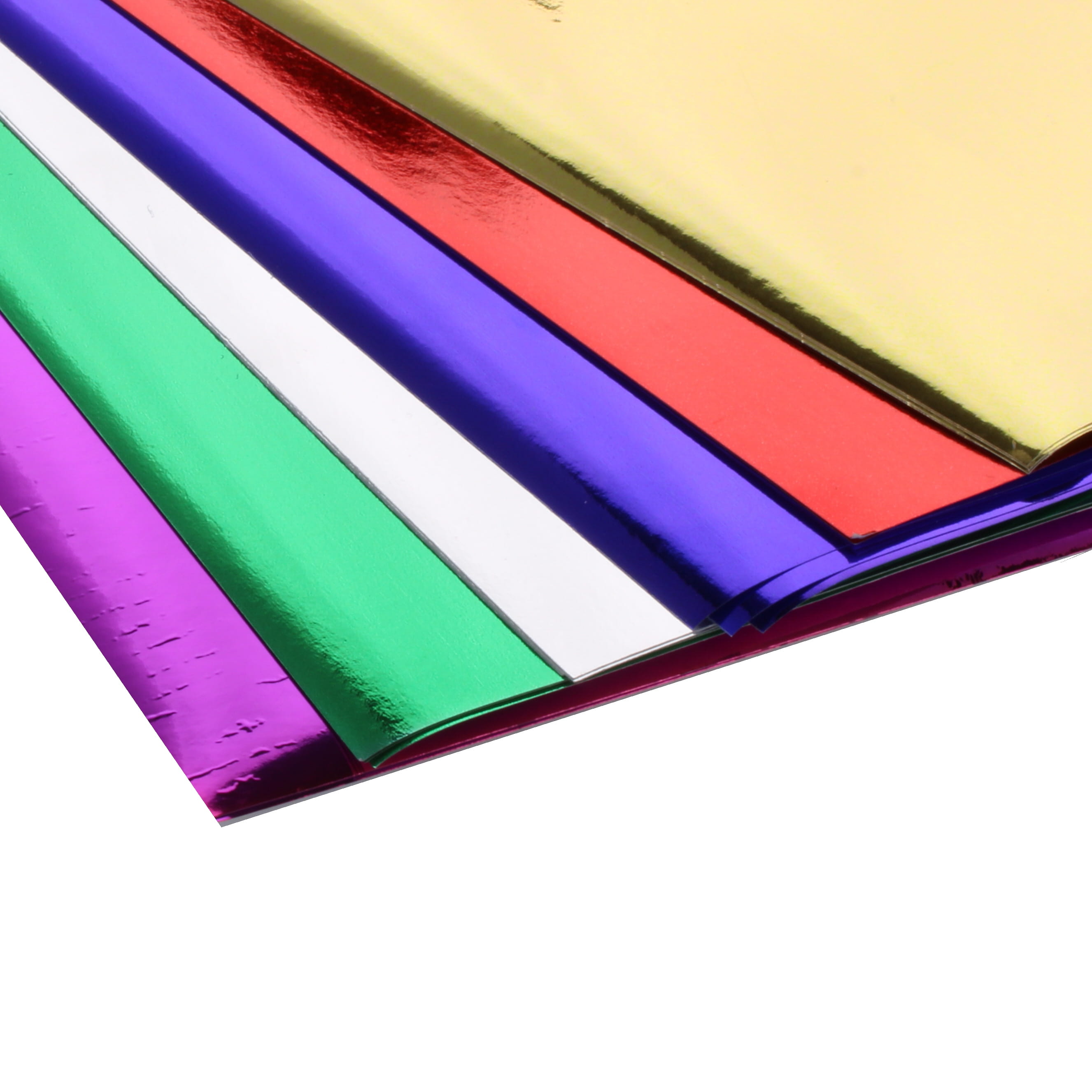 Metal Foil Paper Sheets Assorted 300 x 450mm - pack of 24