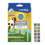 Lyra Super Ferby Metallic Pencils - pack of 12