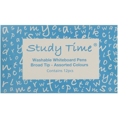 Dry Wipe Markers - pack of 12 - STW13