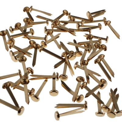 Brass Paper Fastener Split Pins - pack of 100