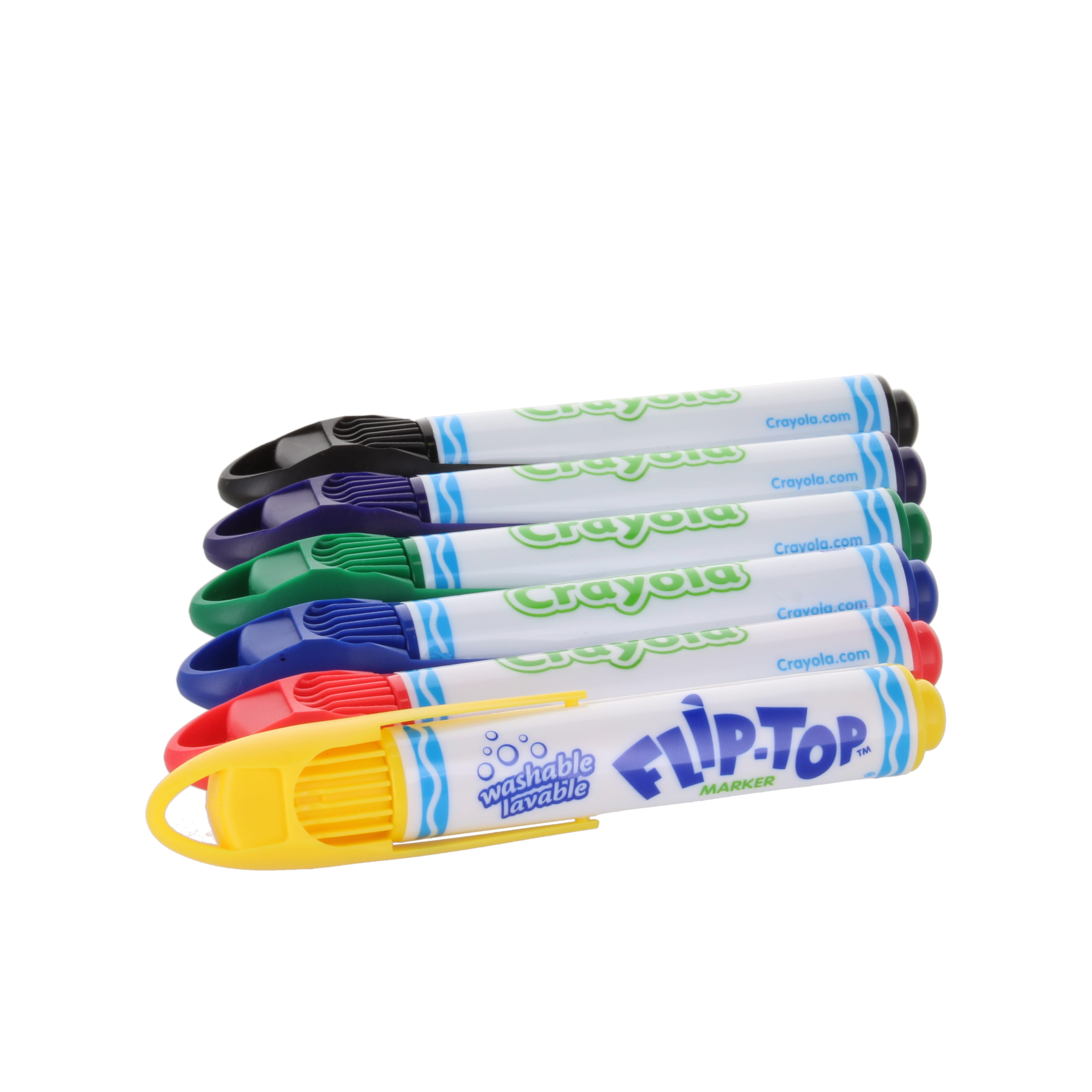 Crayola Flip Top Colouring Pens - pack of 6 - STG32