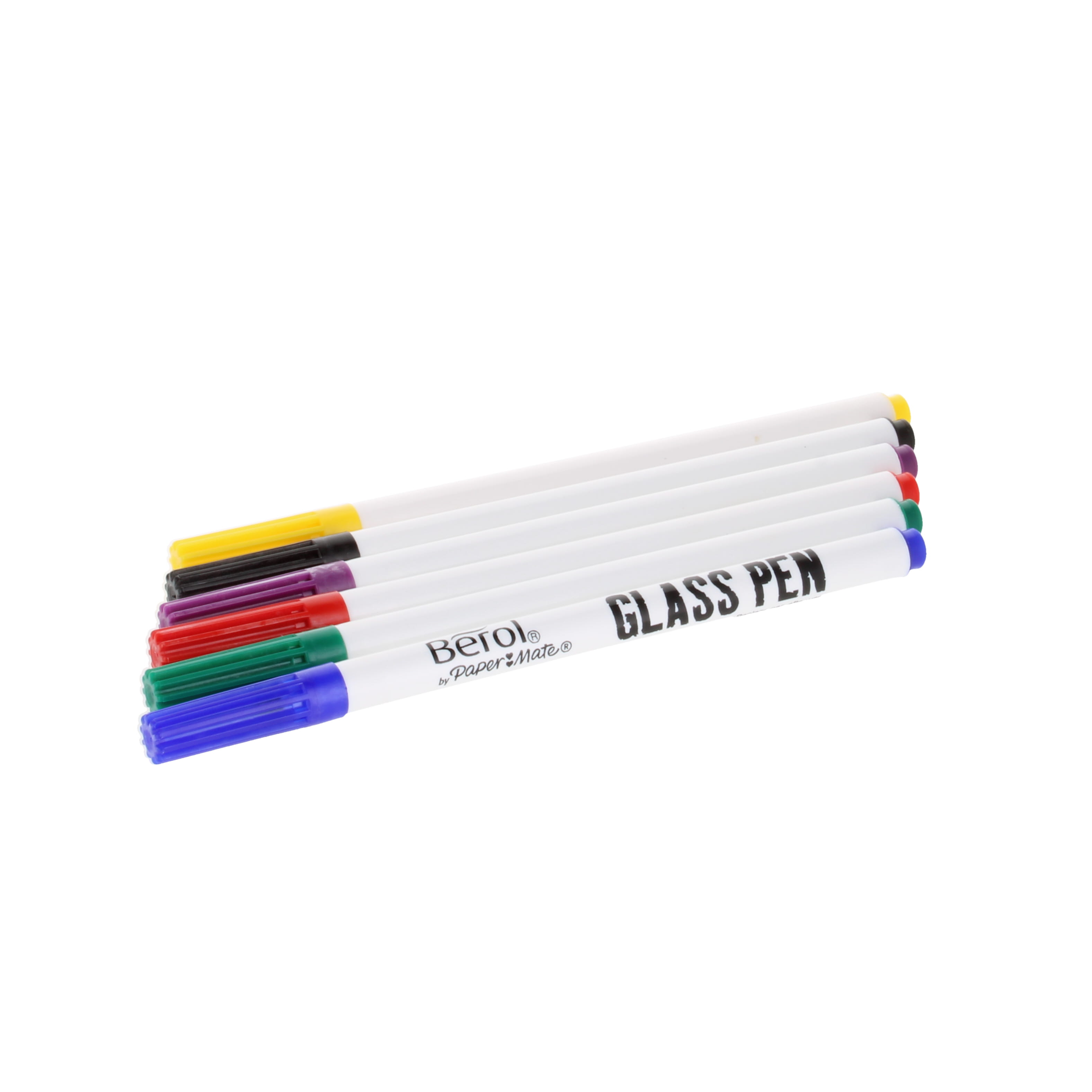 Berol Glass Pens Assorted - pack of 6 - STR31