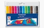 Staedtler Jumbo Colouring Pens - Assorted - Pack of 12 - STG4