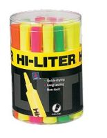 Highlighters Markers Chisel Tip - pack of 12 - STX29