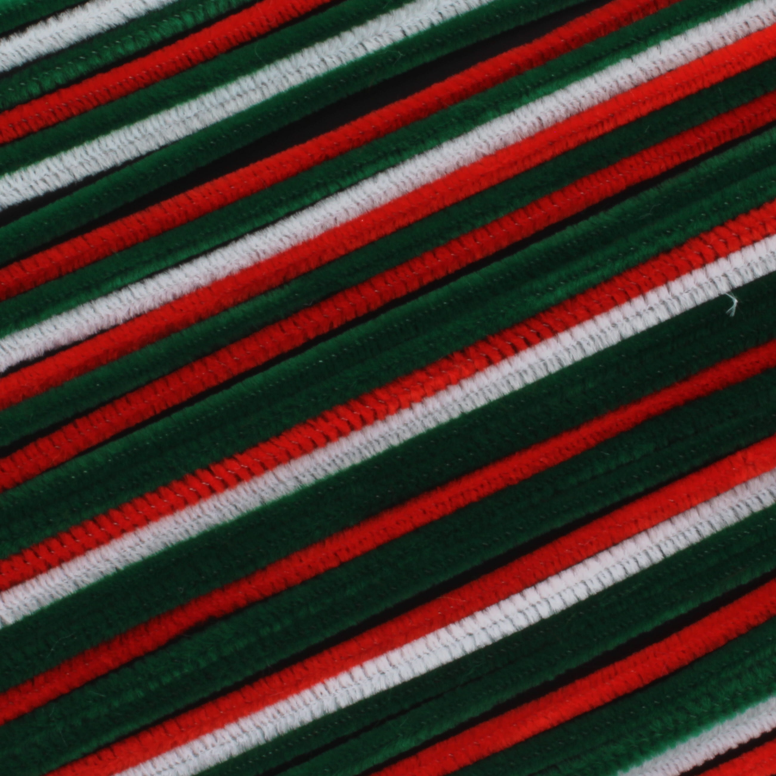 Pipe Cleaners Festive Assorted 300mm - packs of 100