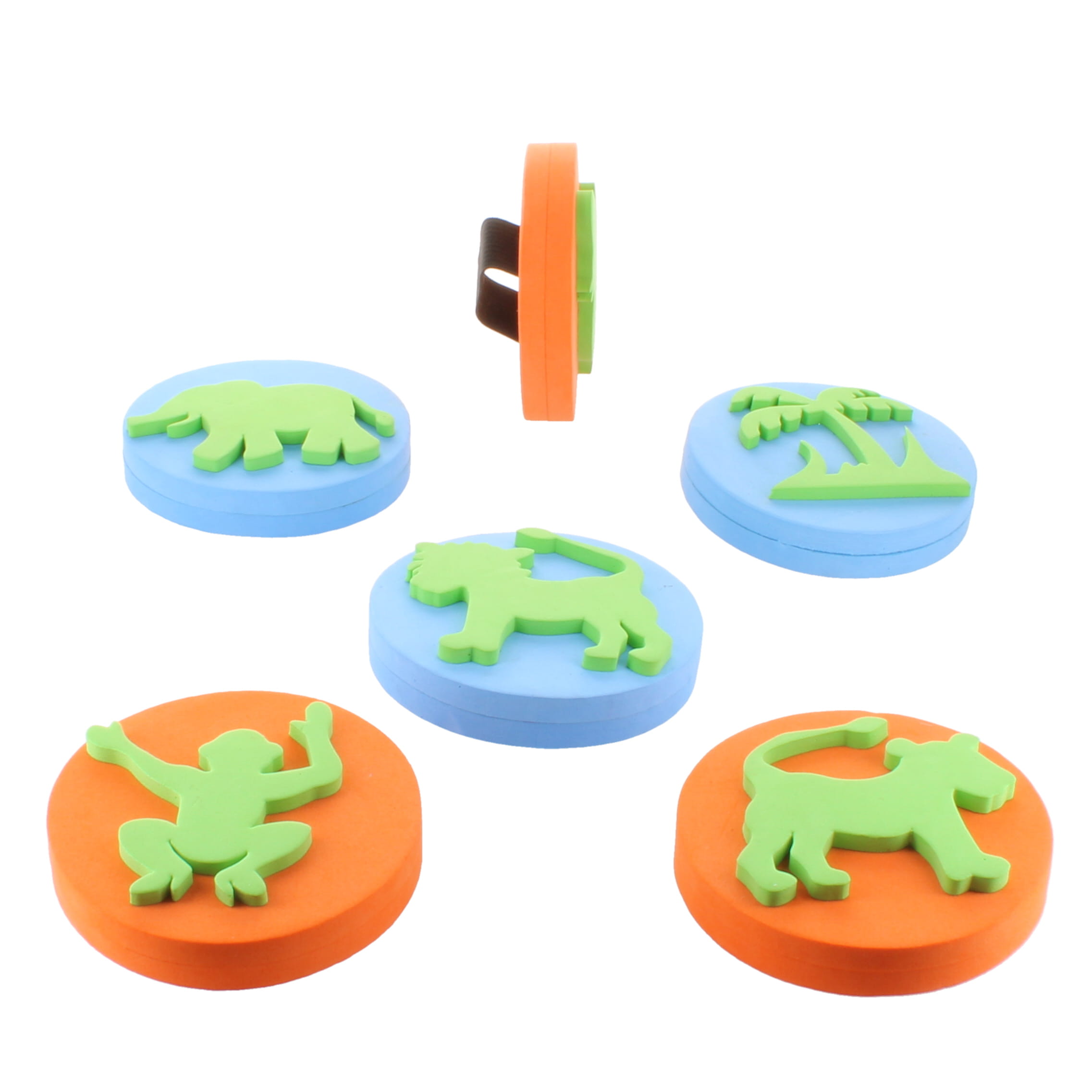 Palm Paint Stampers Jungle - pack of 6