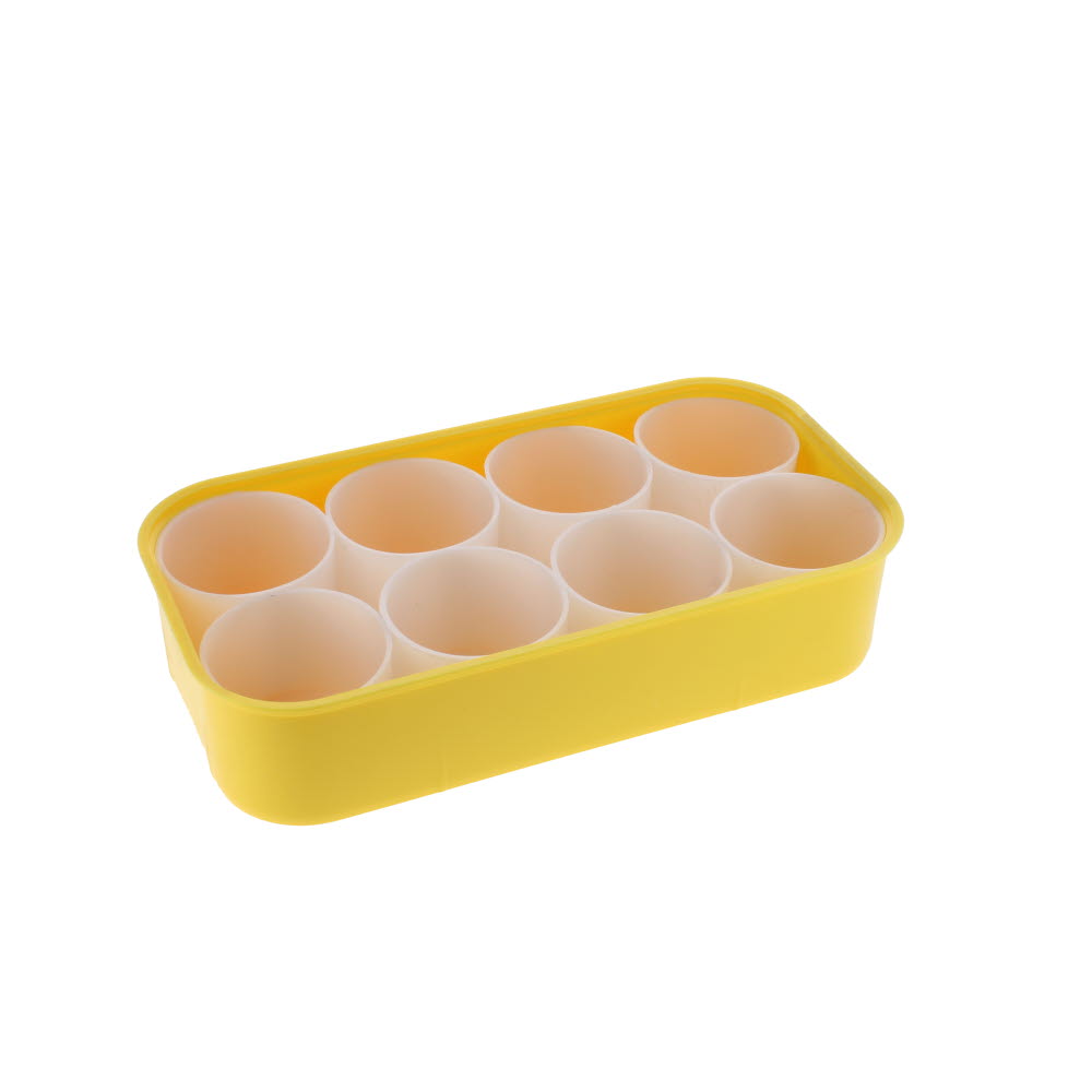 Paintpot Tray with 8 Pots  - 110 x 210mm