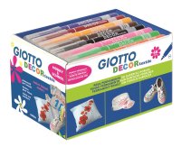 Giotto Textile Pens - pack of 48