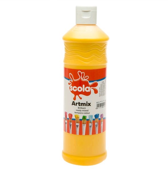 Ready Mixed Poster Paint Brilliant Yellow - 600ml