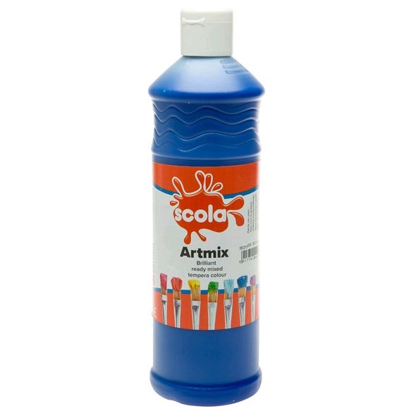 Ready Mixed Poster Paint Blue - 600ml