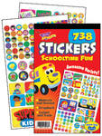 Reward Stickers Schooltime Fun - pad of 738 - STT6