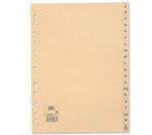 Subject Dividers Set of A-Z - A4 - STX9