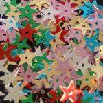 Sequins Star Assorted - 90g - STC9AS