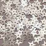 Sequins Silver Star - 90g - STC9SS