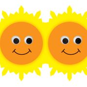 Trimmers Happy Suns Die-Cut - 12 x 900mm - STF227