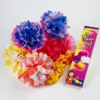 Tissue Paper Flower Kits - pack of 7 - STF275