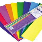 Tissue Paper Bright Assorted 507 x 761mm - pack of 20 - STF264