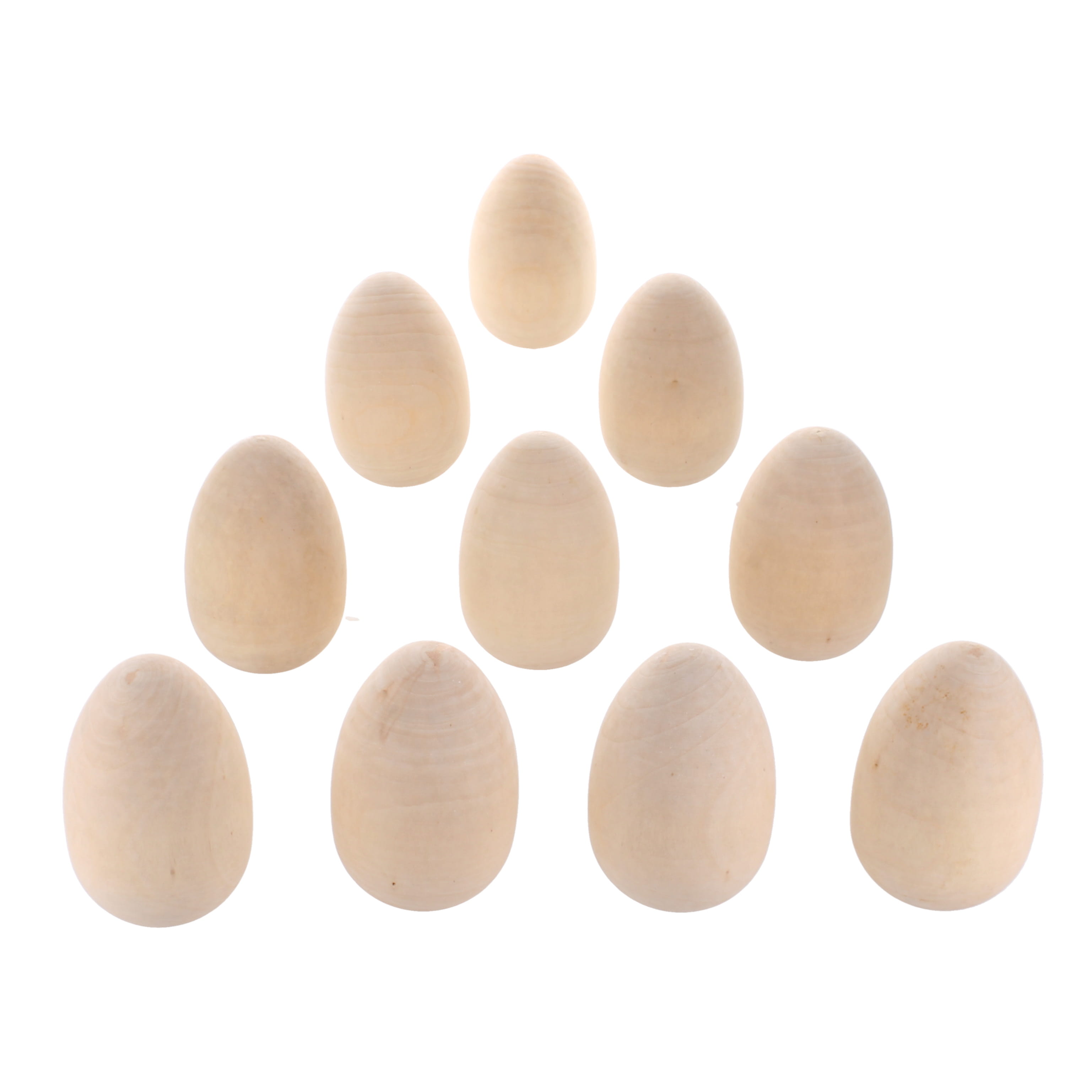 Wooden Eggs - pack of 10