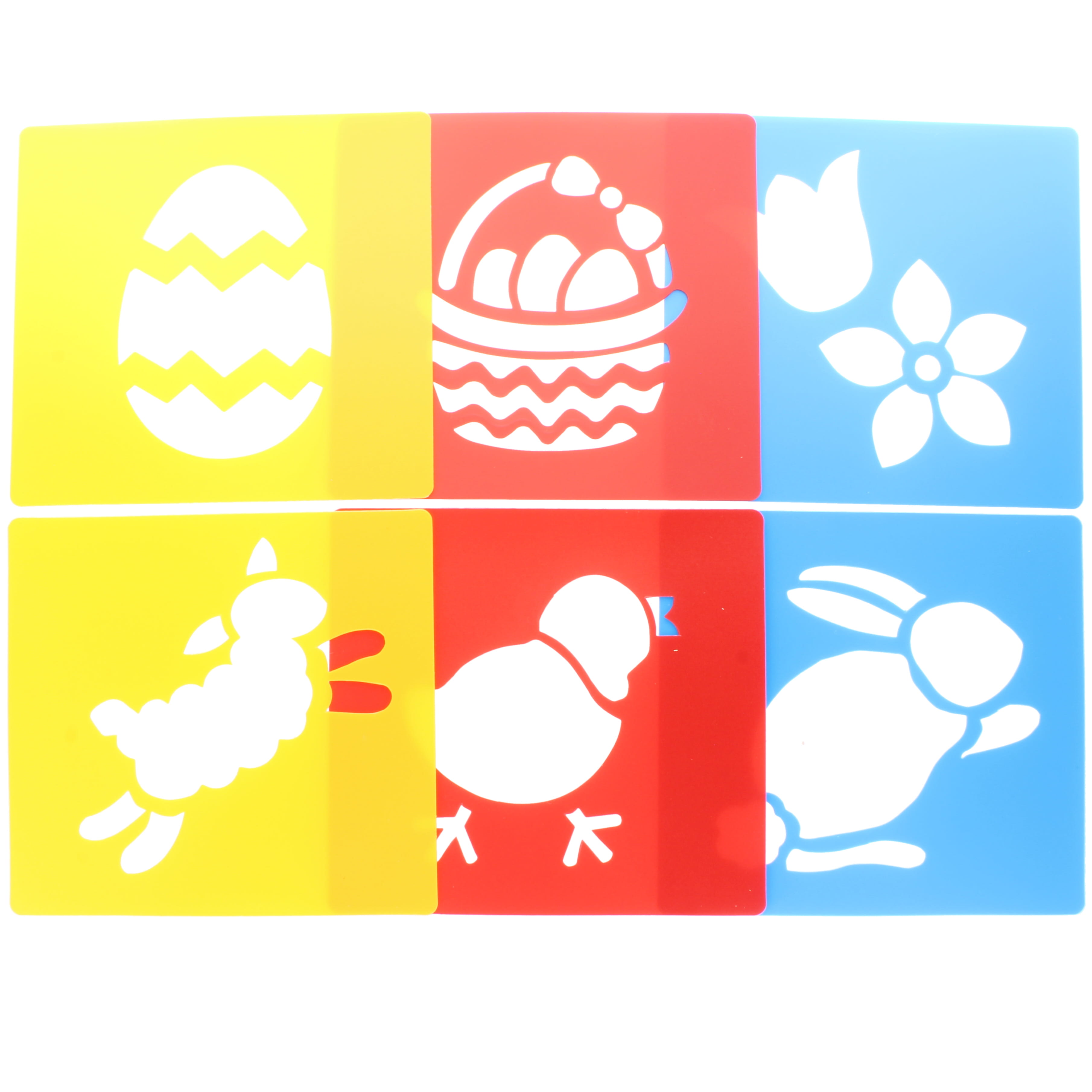 Washable Stencils Easter - Pack of 6