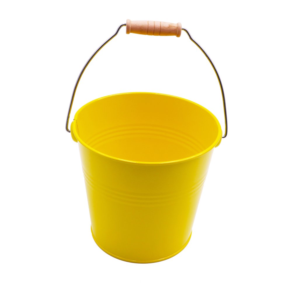 Young Gardener Metal Bucket Yellow - STA112
