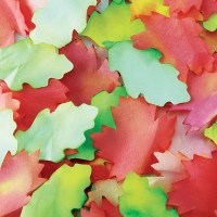 Autumn Paper Leaves - Assorted - Pack of 300 - STF184
